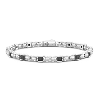 Bracciale Zancan Uomo Cosmopolitan in Argento ESB280-N - ESB280-N
